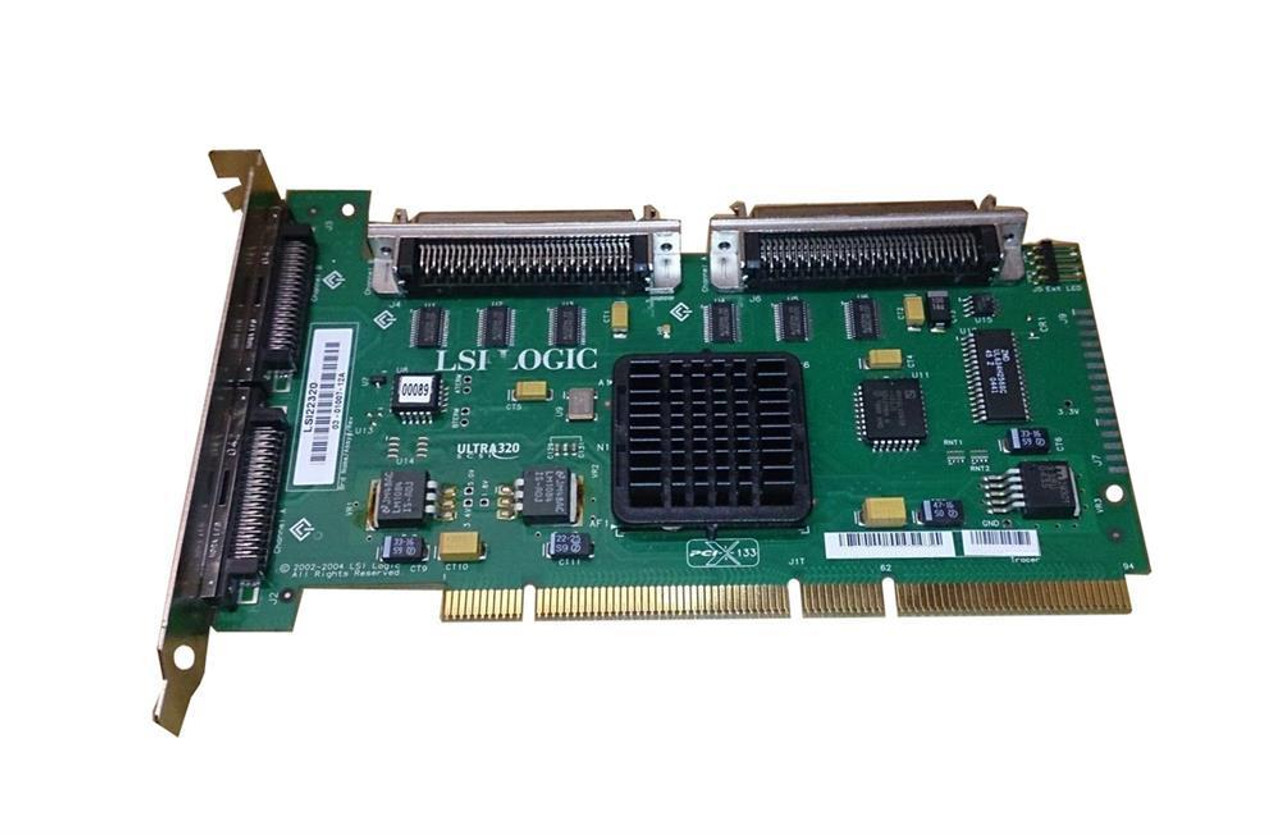 LSI22320RB-F LSI 2-Channel PCI-X U320 SCSI Host Bus Storage Controller