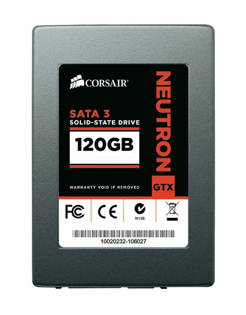 CSSDN120GBGTXB Corsair Neutron GTX Series 120GB MLC SATA 6Gbps 2.5-inch  Internal Solid State Drive (SSD)