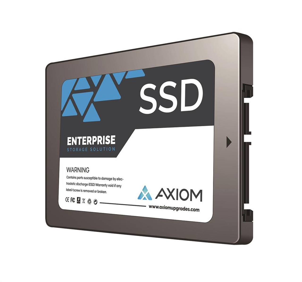 SSDEV10480-AX Axiom Enterprise Value EV100 480GB MLC SATA 6Gbps Hot Swap  (AES-256) 2.5-inch Internal Solid State Drive (SSD)