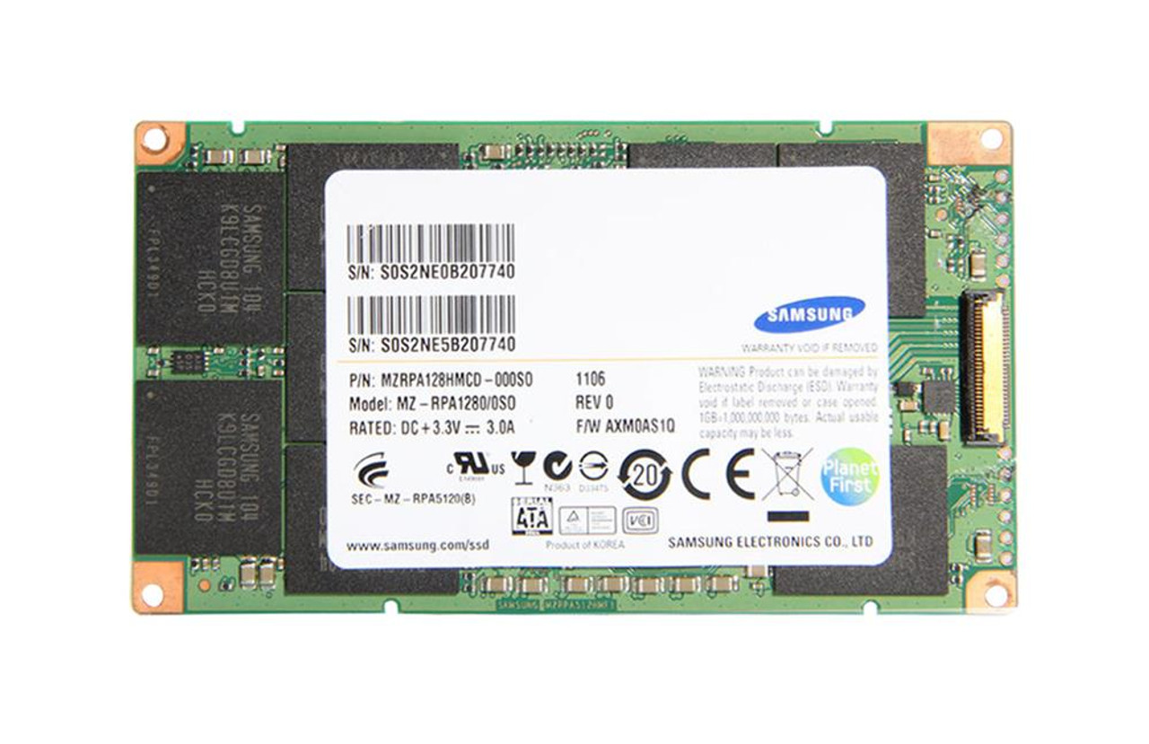 MZRPA128HMCD-000SO Samsung SATA 6.0 Gbps 128GB Solid State Drive