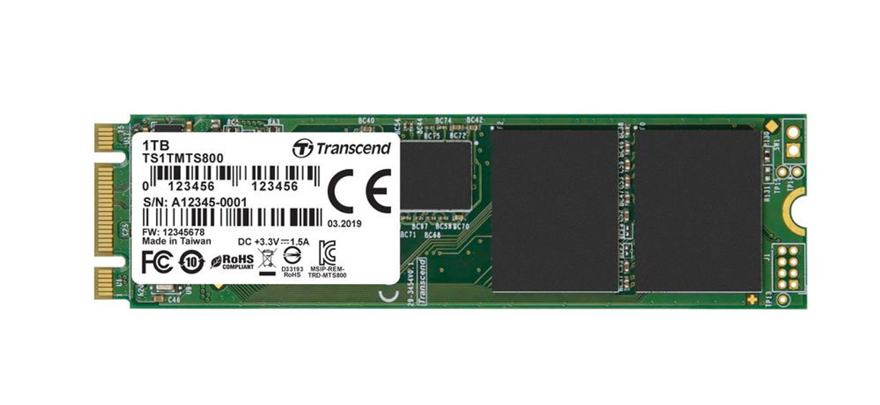 ベルギー製 Transcend Transcend SSD M.2 2280 1TB SATA III 6Gb/s TS1TMTS800並行輸入 