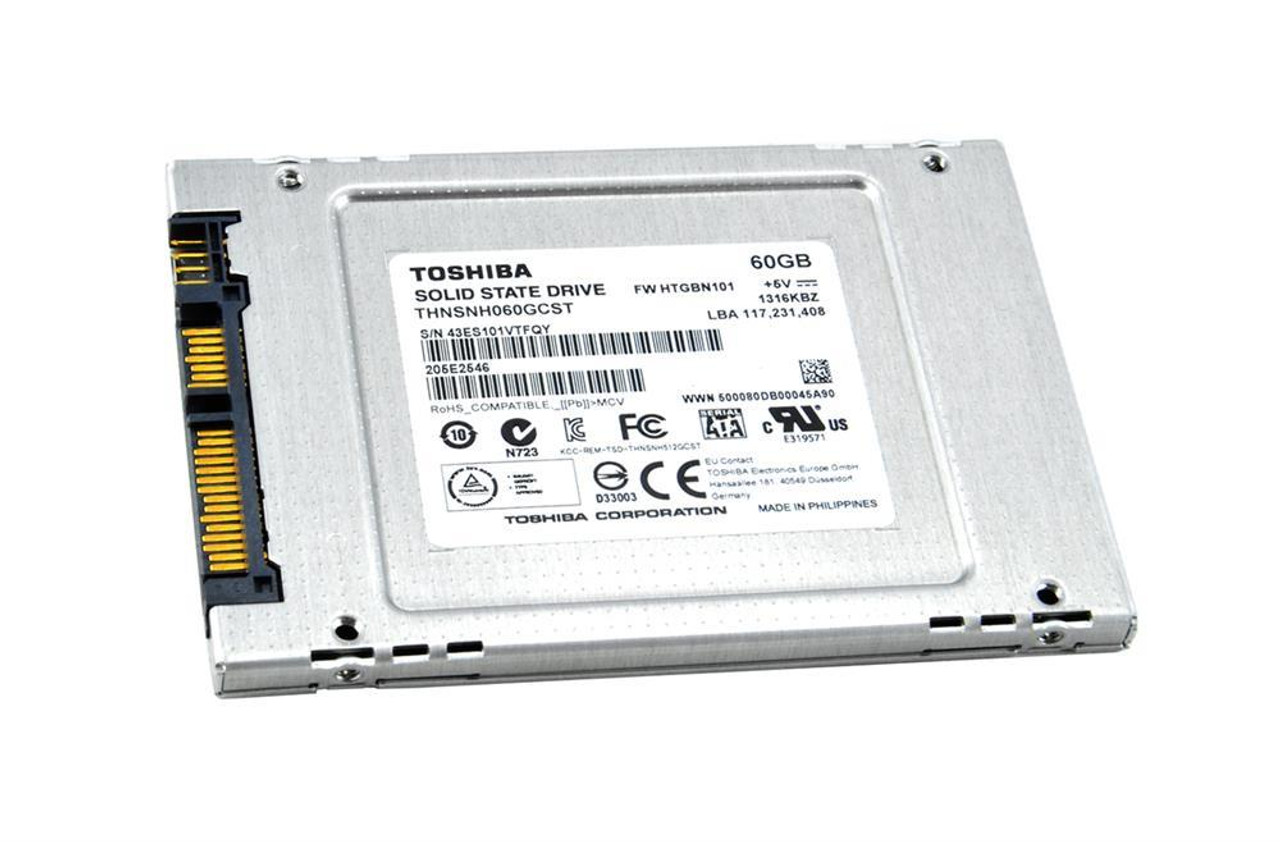 THNSNH060GCST4PAGD Toshiba 60 GB Solid State Drive - 2.5