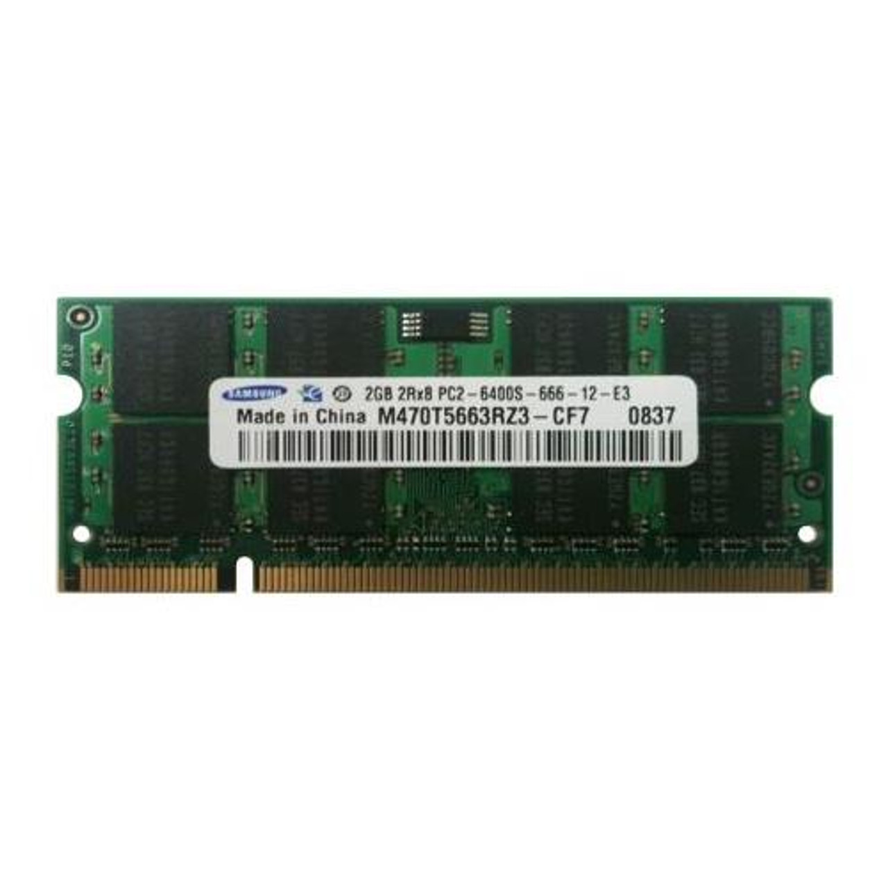 M470T5663RZ3-CF7 Samsung 2GB SODIMM Laptop Memory