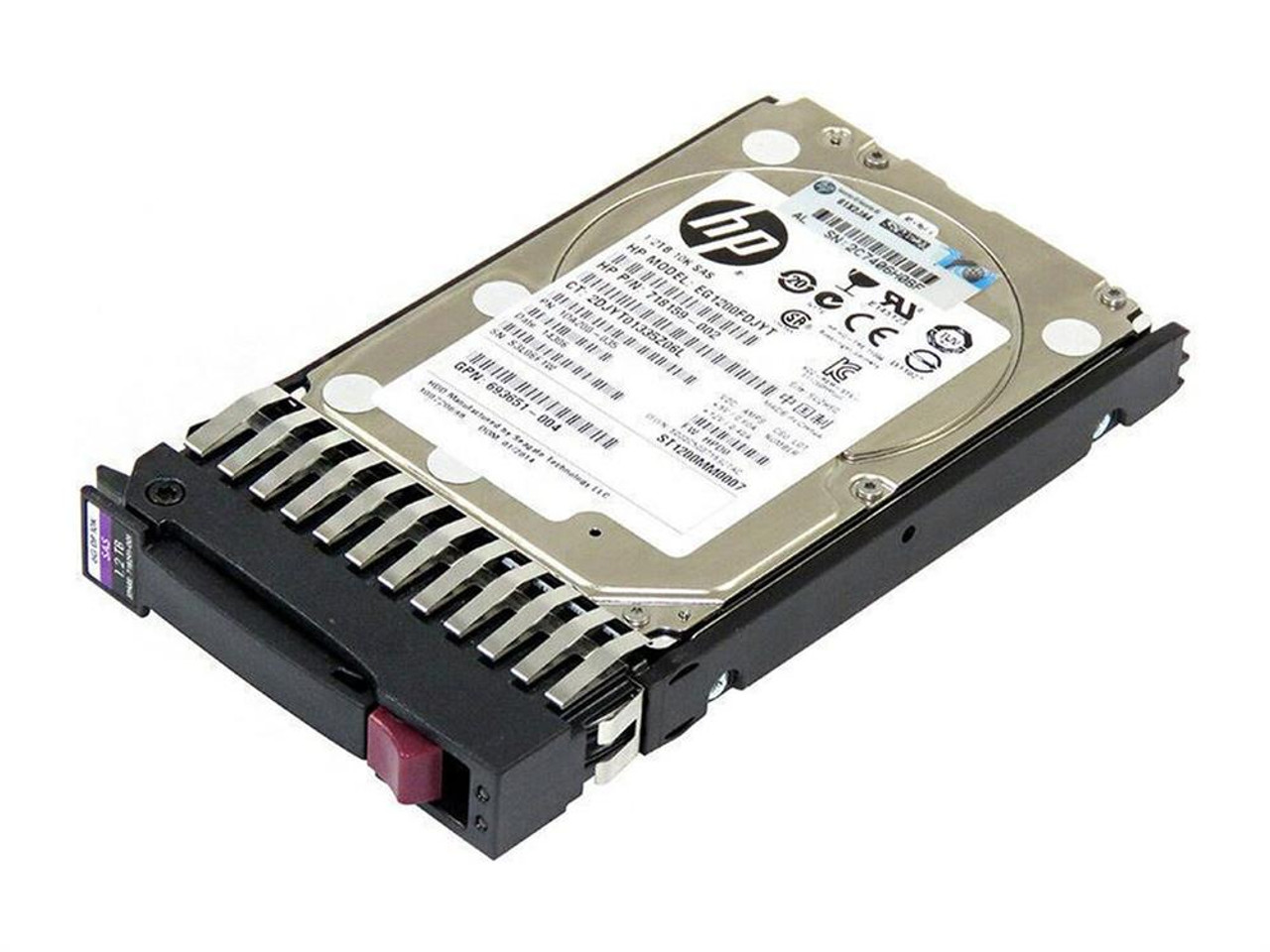 693651-003 HPE 1.2TB 10000RPM SAS 6Gbps 2.5-inch Internal Hard Drive