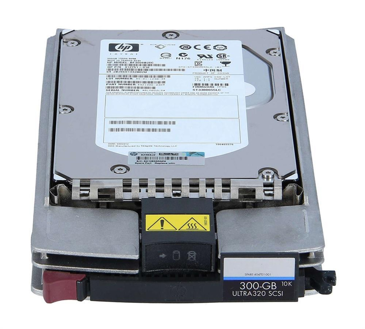 404701-001-RF HPE-IMSourcing 300 GB Hard Drive - Internal - SCSI (Ultr