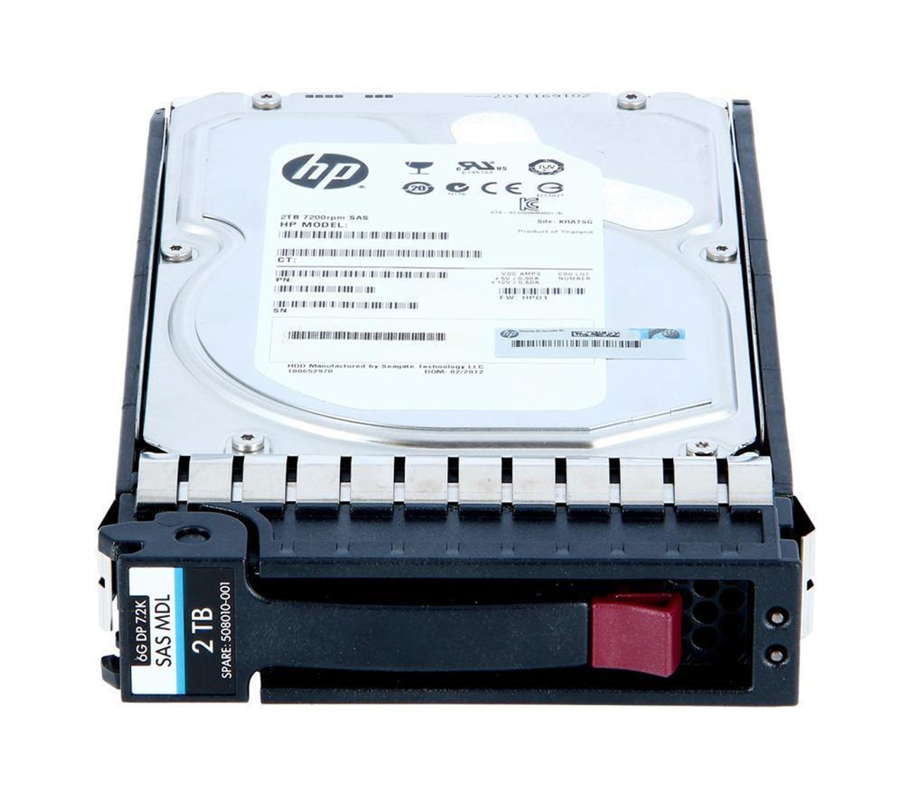 508010-001-RF HPE-IMSourcing 2 TB Hard Drive - 3.5