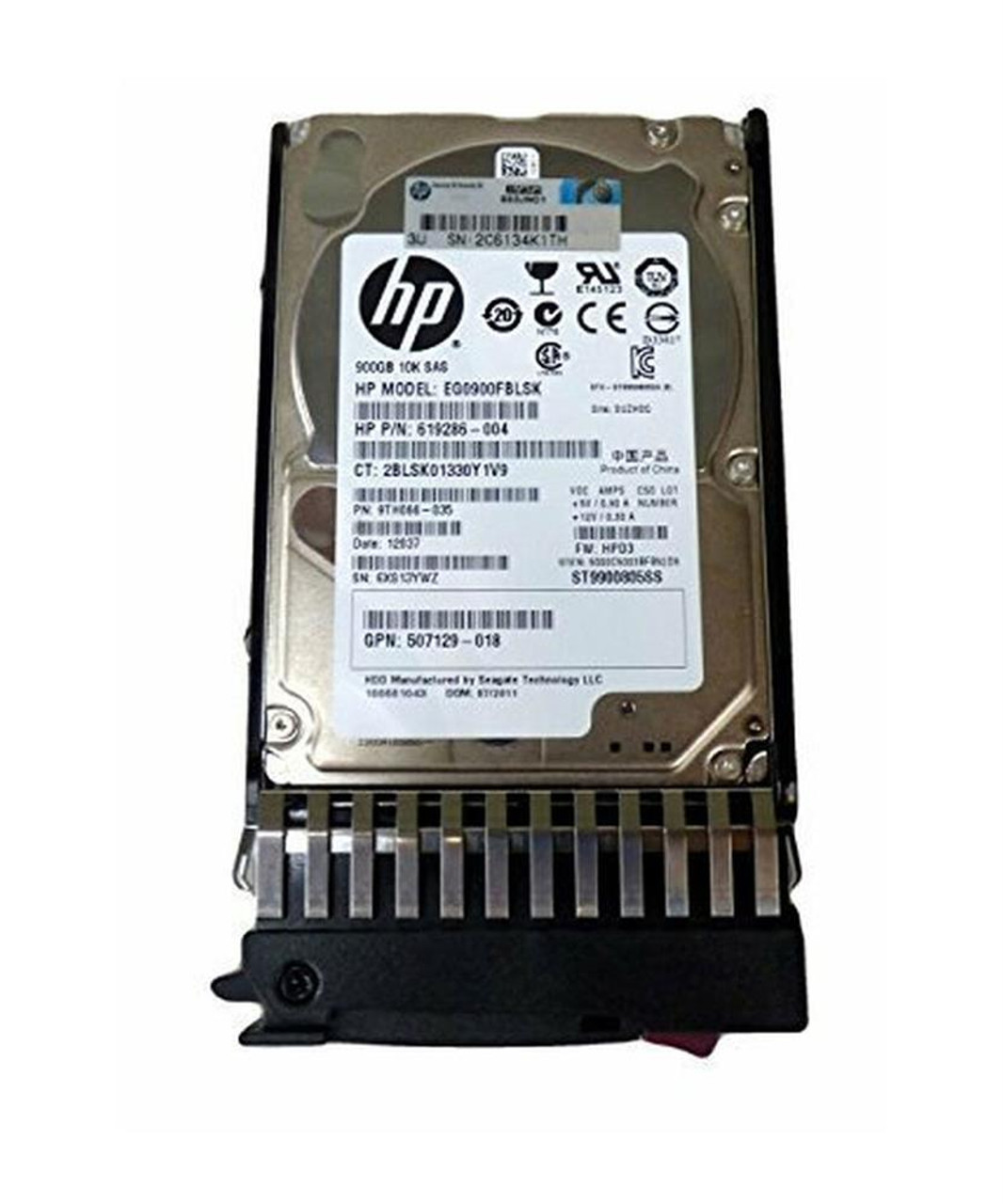 619291-B21-RF HP 900GB 10000RPM SAS 6Gbps Dual Port Hot Swap 2.5-inch  Internal Hard Drive