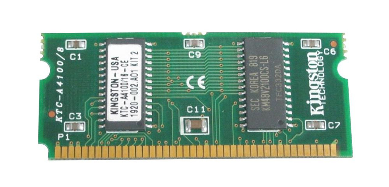 KTC A4100 16 Kingston 16MB Kit 2 X 8MB For Compaq Armada 4100 4110 4