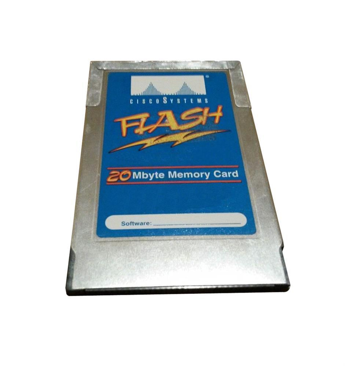 MEM-RSM-FLC20M 20MB Approved PCMCIA Linear Flash Card Memory for Cisco 5000/5500 