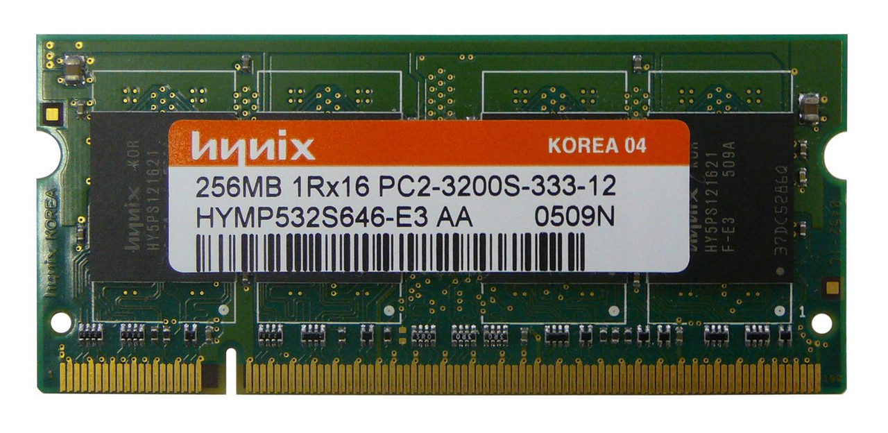 HYMP532S646-E3-AA Hynix 256MB SODIMM Laptop Memory