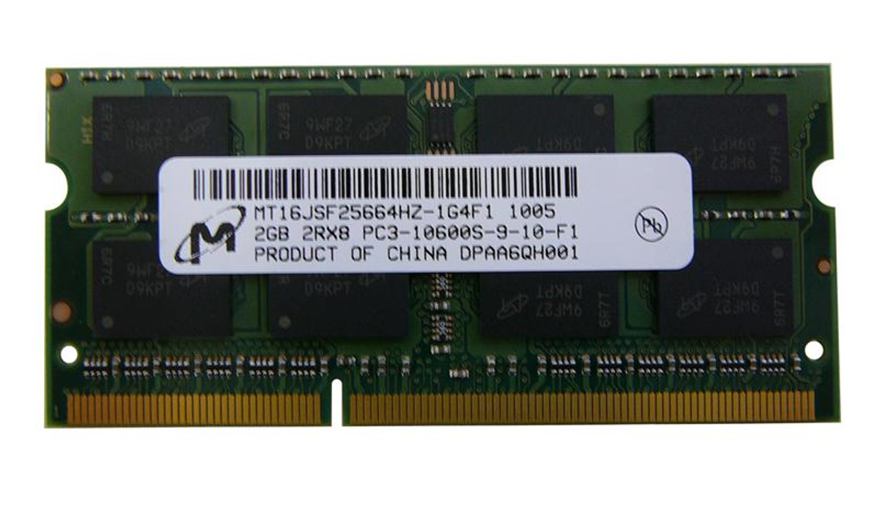 MT16JSF25664HZ1G4F1 Micron 2GB SODIMM Laptop Memory