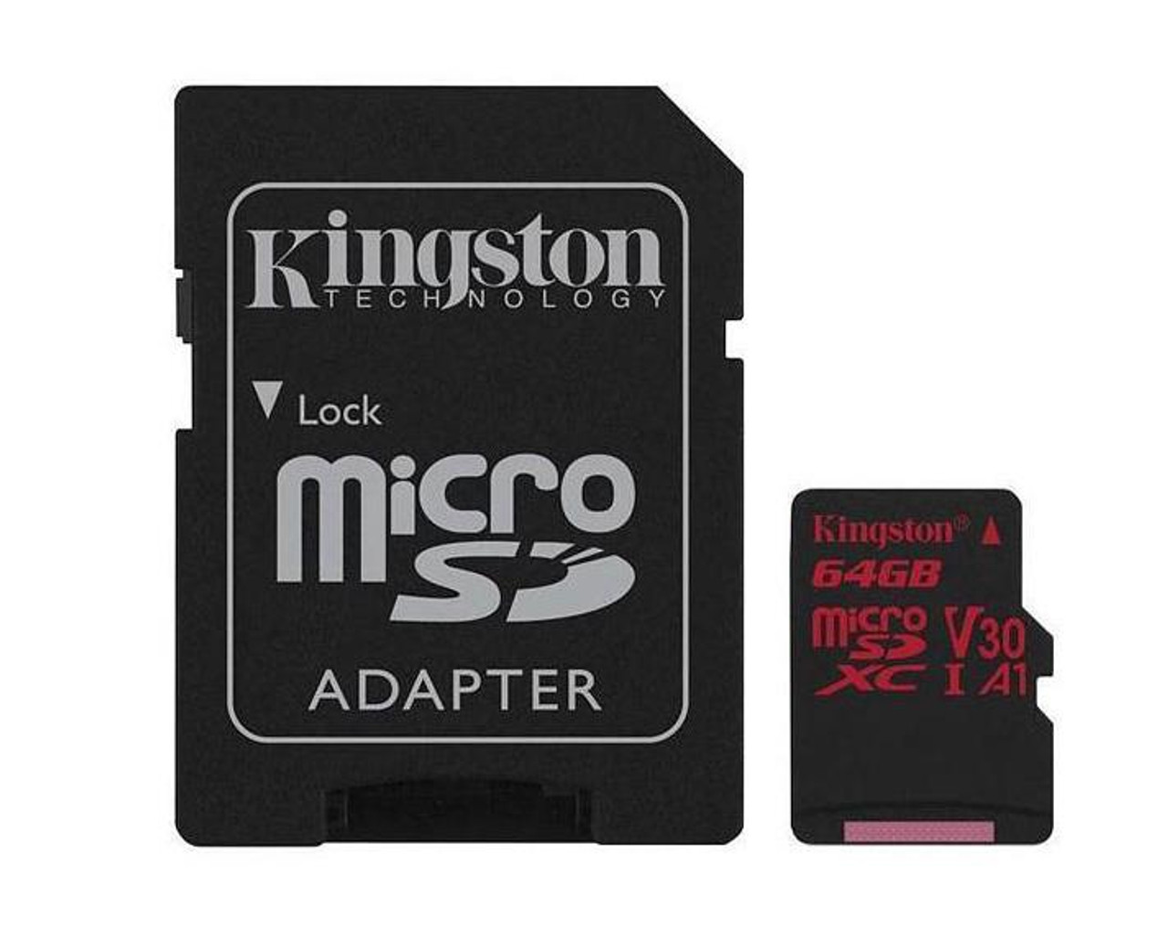 Kingston Canvas React 256 GB Class 10-UHS-I (U3) microSDXC