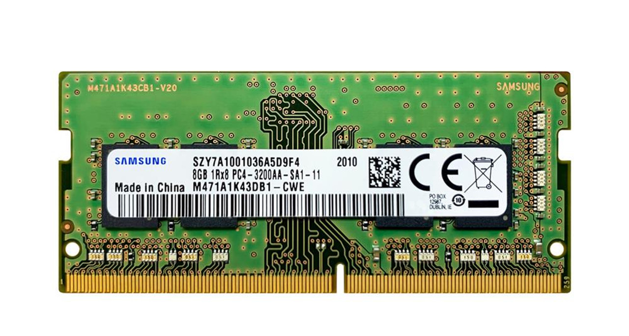 M471A1K43DB1-CWE Samsung 8GB SODIMM Laptop Memory