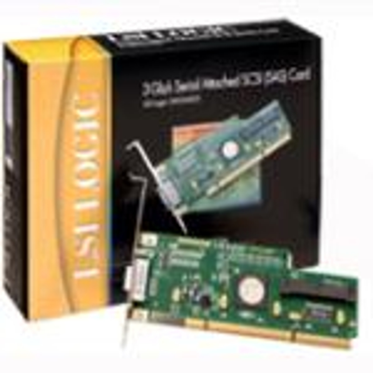 LSI00030 LSI Logic SAS 3442X 3Gb/s 8-port PCI-X Host Bus Adapter Kit