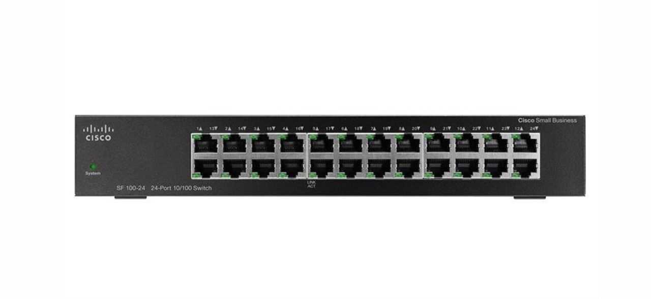SR224T-UK Cisco 24 Port 10/100 Rackable Switch (Refurbished)