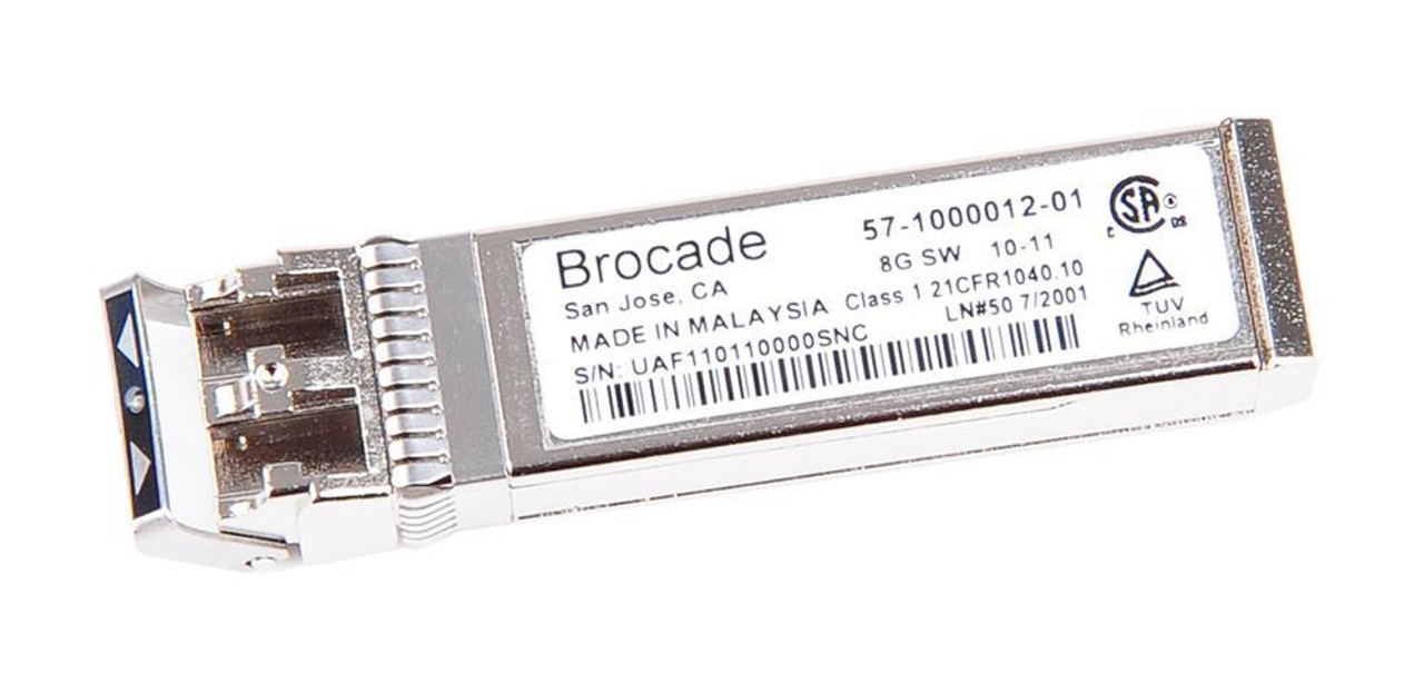 57-1000012-01-N Brocade 8Gbps 8GBase-SR Multi-mode Fiber 300m 850nm Fi