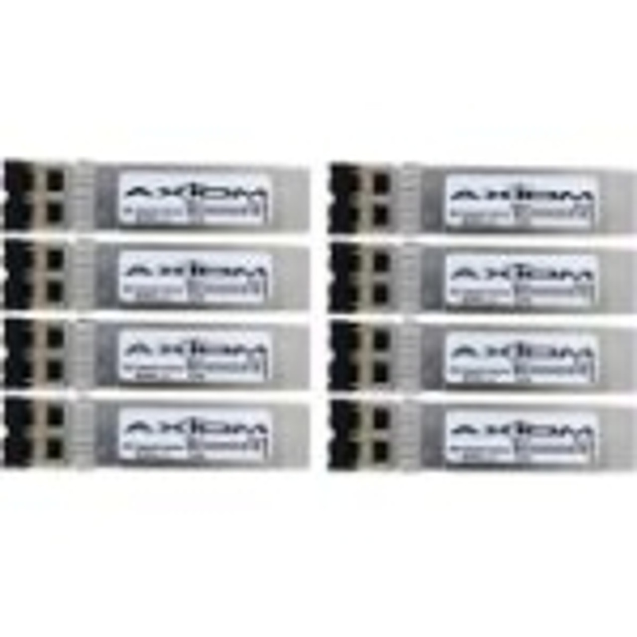 10GSFPPUSR8-AX Axiom 10Gbps 10GBase-USR Multi-mode Fiber 100m 850nm Duplex  LC Connector SFP+ Transceiver (8-Pack) for Brocade Compatible