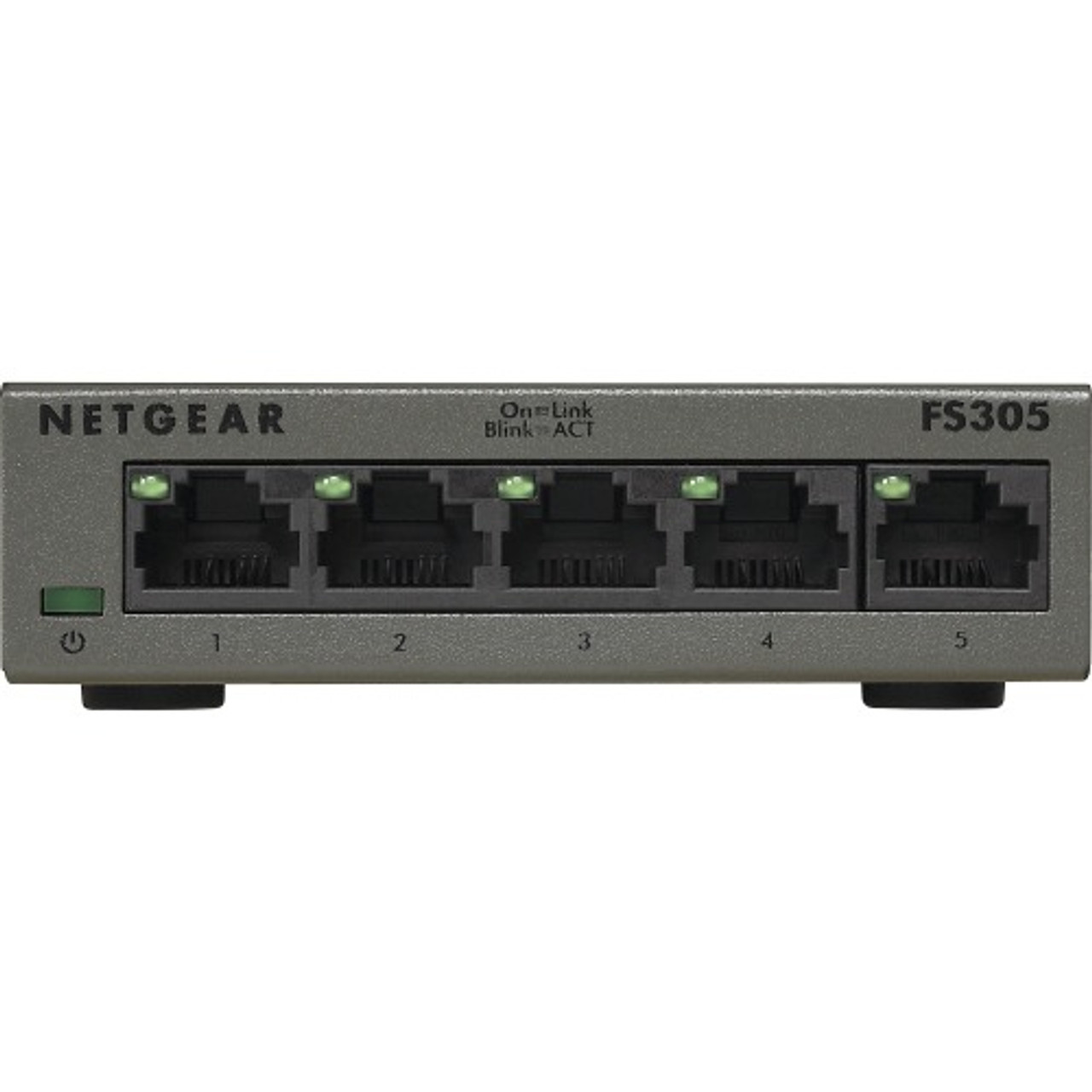 GS305-100UKS Netgear 5-port Gigabit Switch Desktop, Layer Supported 2