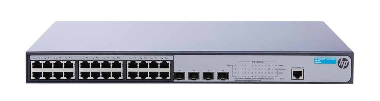 JG925A#B8X HP 1920 24G PoE+ (180W) Switch Bundled (Refurbished)