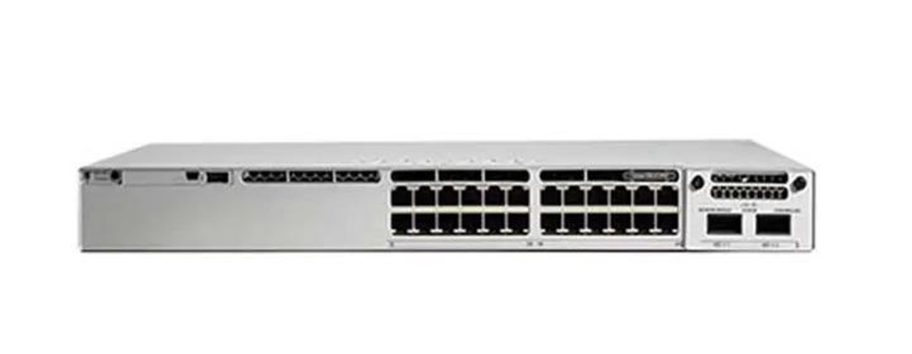 C9300-24S-A Cisco Catalyst 9300 24-Ports 1000Base-X Gigabit Ethernet SFP  Ports Modular Uplink Switch with 1x Expansion Slot (NEW) (Refurbished)