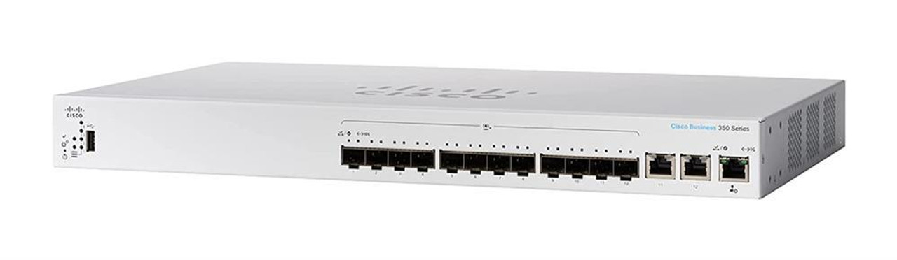 CBS350-12NP-4X-NA Cisco Business CBS350-12NP-4X Ethernet Switch - 14 P