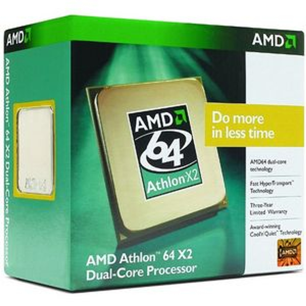 ADO4000DDBOX AMD Athlon 64 X2 4000 Dual Core 2.00GHz 2MB L2 Cache Socket AM2 Processor