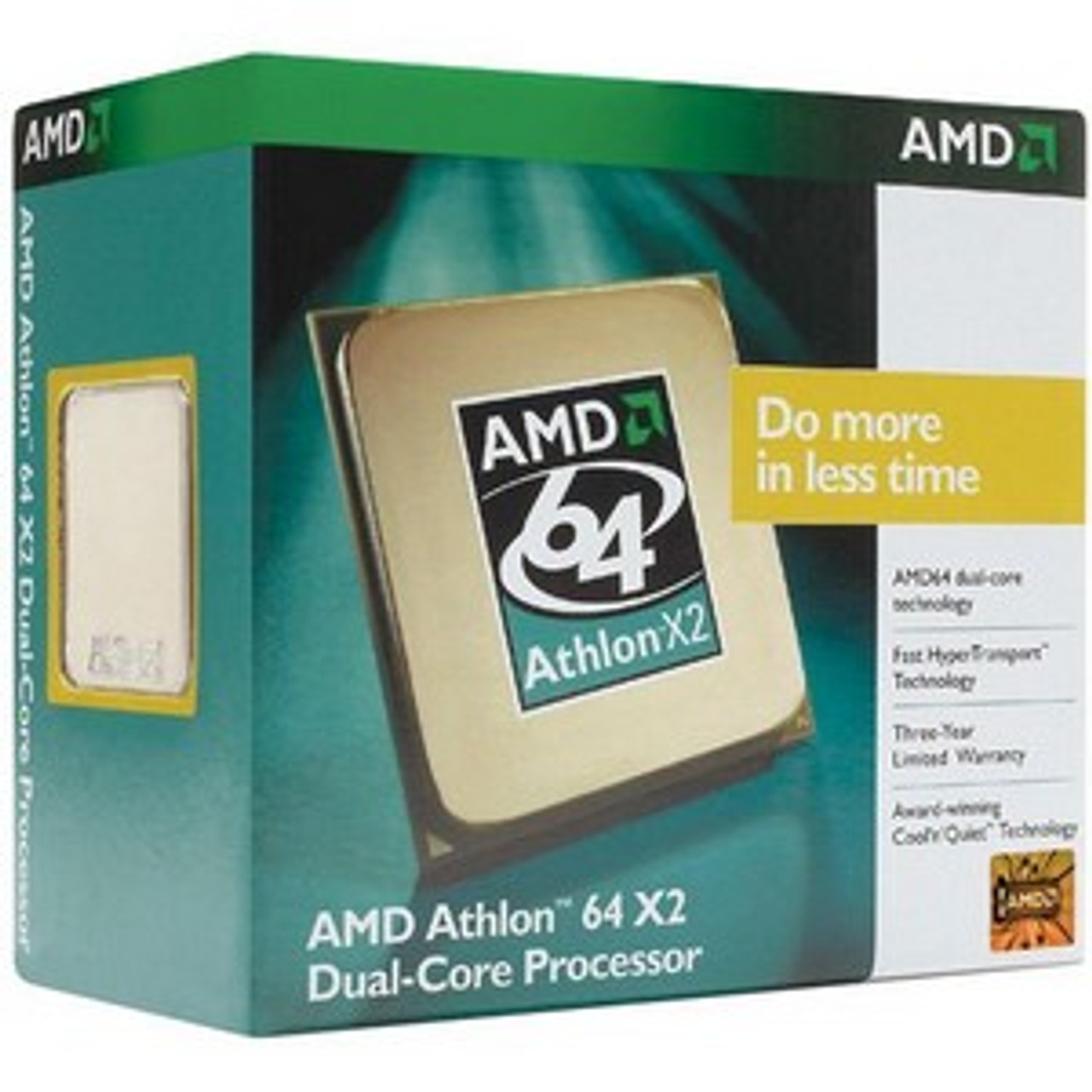 ADH5050DOBOX AMD Athlon X2 Dual-Core 5050e 2.6GHz 2000MHz FSB 1MB L2 Cache  Socket AM2 Processor