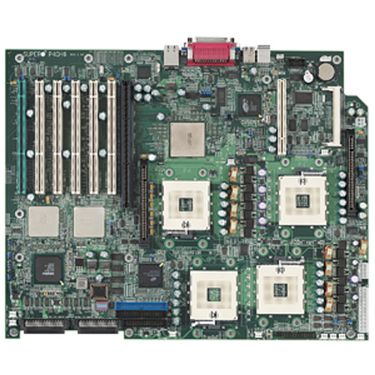 MBD-P4QH8-O SuperMicro P4QH8 Socket mPGA603 Serverworks GC-HE Chipset Intel  Xeon MP Processors Support DDR 16 184-pin DIMM SWTX Server Motherboard (Re