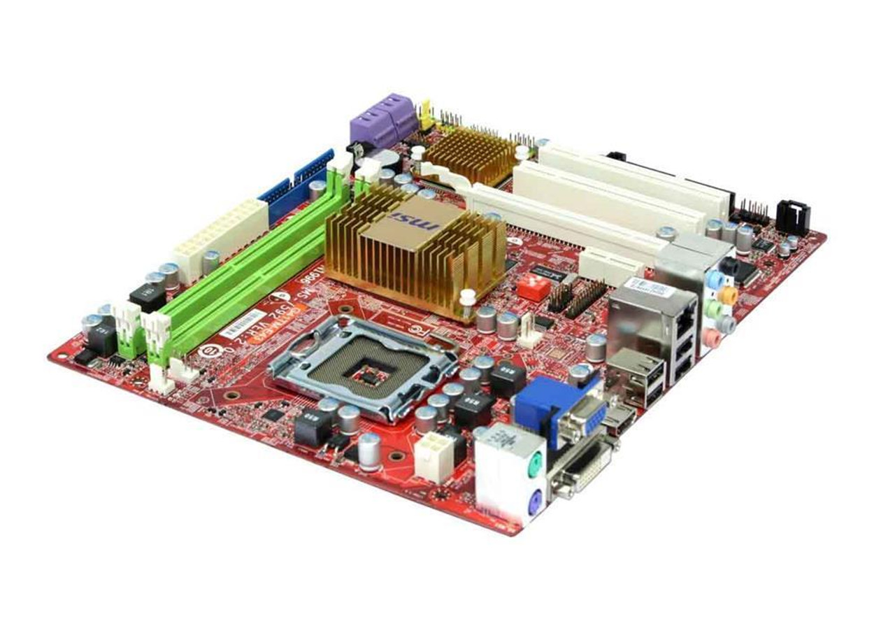 MSI G41TM-E43 C2D E8400 LGA775 MSI G41TM-E43 LGA 775 Micro ATX Intel Motherboard -