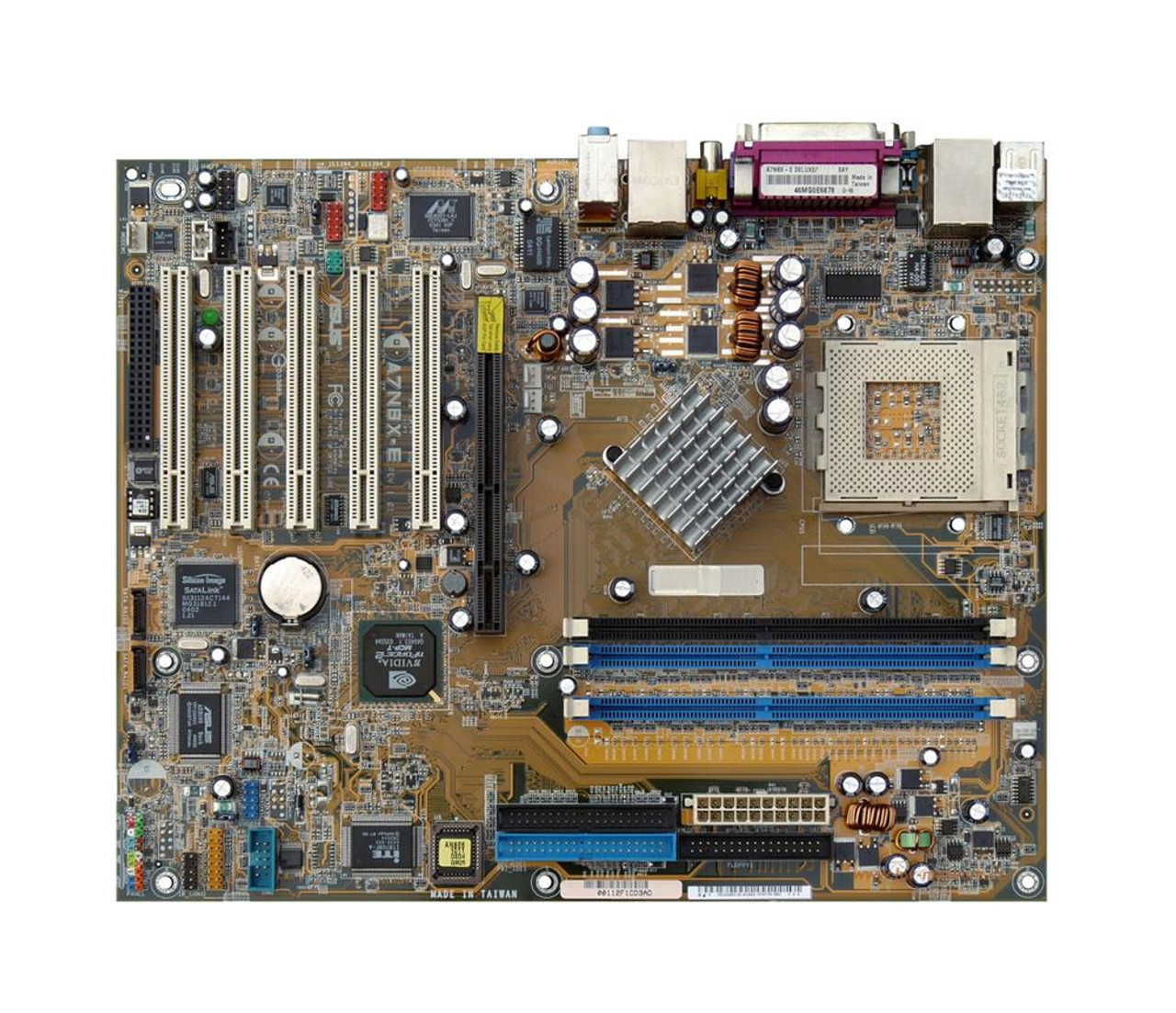 A7N8X E ASUS Deluxe Socket A Nvidia nForce2 Ultra 400 Chipset AMD Athlon AMD Duron AMD Athlon XP Processors Support DDR 3x DIMM 2x SATA 1.50Gb s ATX