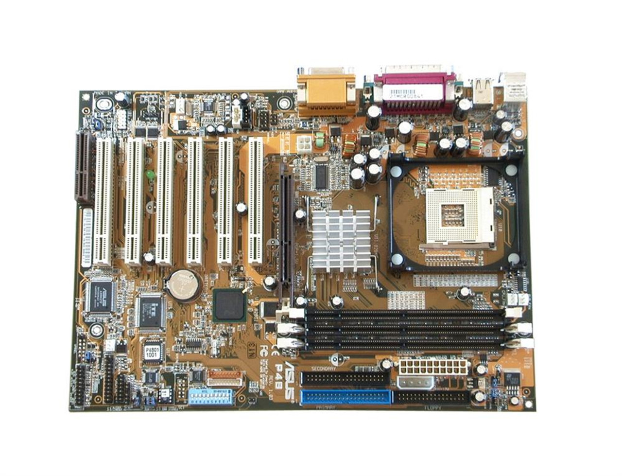 P4B-WOA ASUS P4B Socket 478 Intel 845 Chipset Intel Pentium 4 Processo