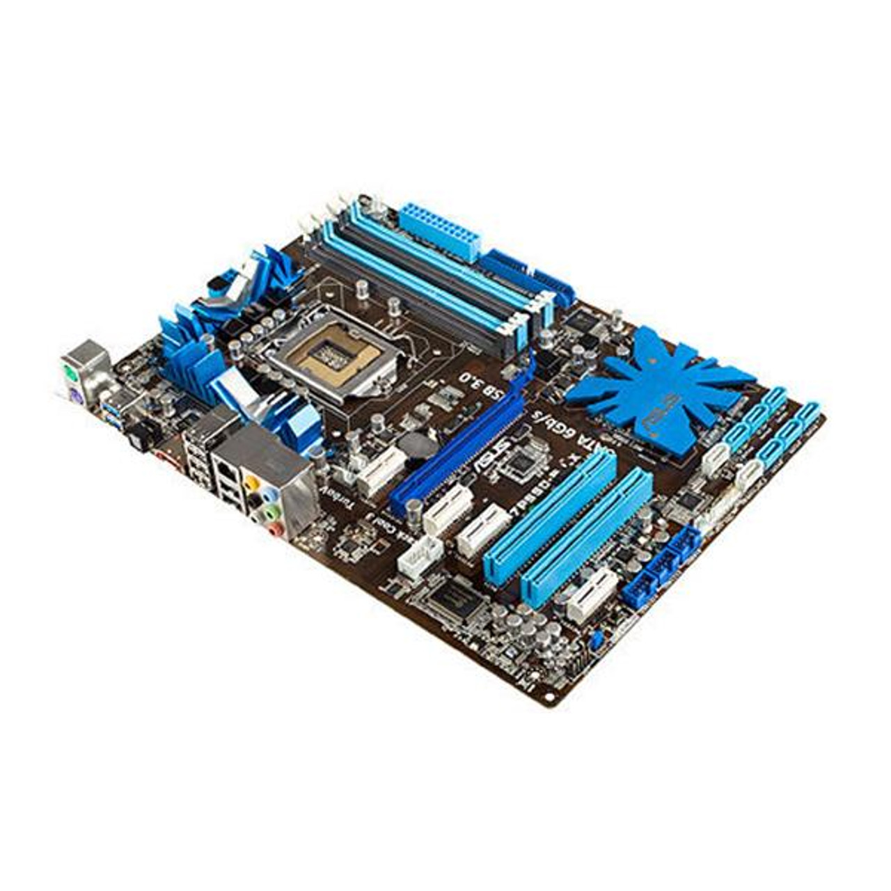 90-MIBC70-G0EAY0KZ ASUS P7P55D-E LX Socket LGA 1156 Intel P55 Chipset Core  i7 / i5 / i3 Processors Support DDR3 4x DIMM 6x SATA 3.0Gb/s ATX Motherboar