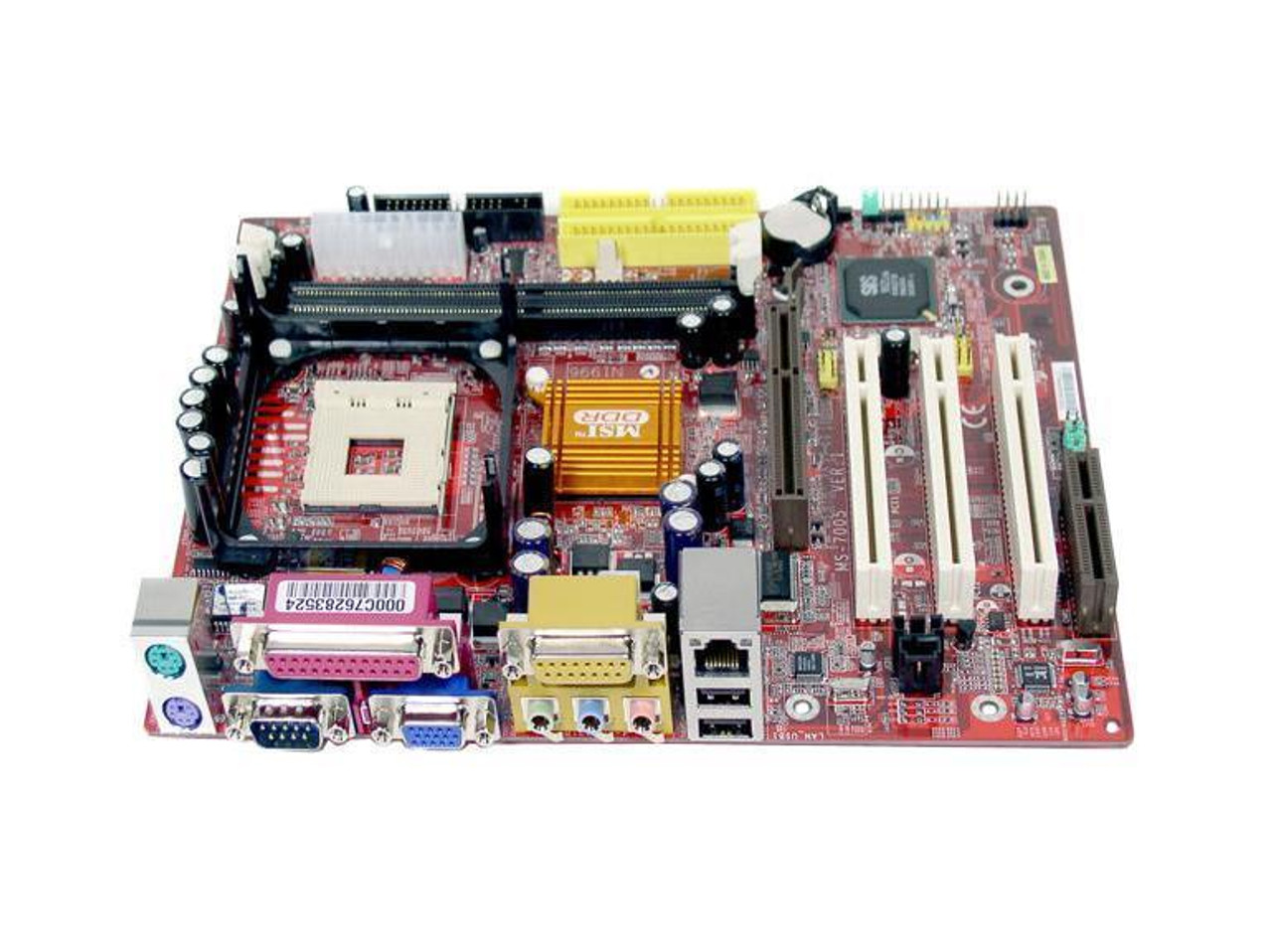 651M-L MSI Socket 478 SiS 651 + 962 Chipset Intel Pentium 4/ Celeron  Processors Support DDR 2x DIMM 2x ATA-100 Micro-ATX Motherboard  (Refurbished)