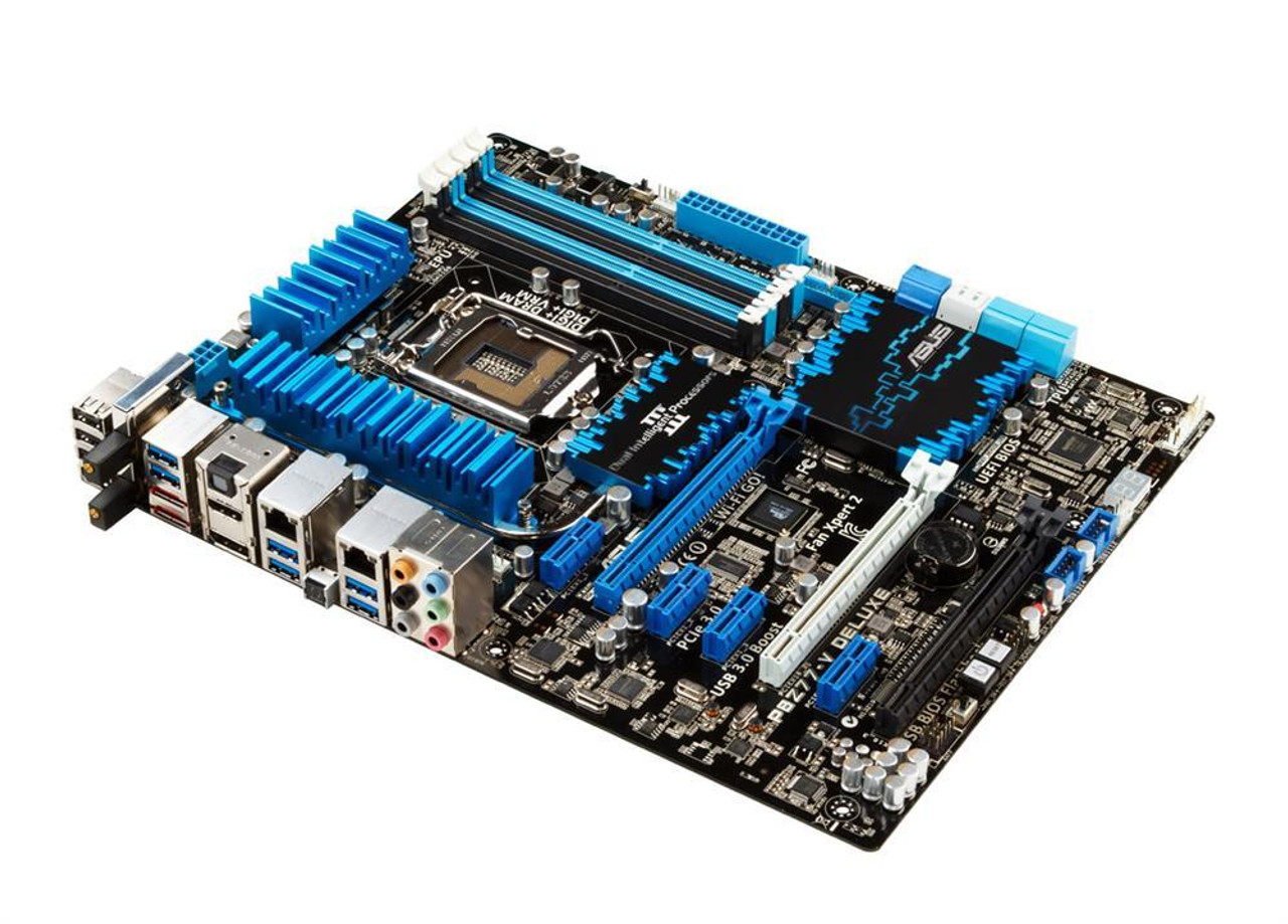 90-MIBHR0-G0EAY0KZ ASUS P8Z77-V DELUXE Socket LGA 1155 Intel Z77 Chipset  3rd/2nd Generation Core i7 / i5 / i3 / Pentium / Celeron Processors Support  D