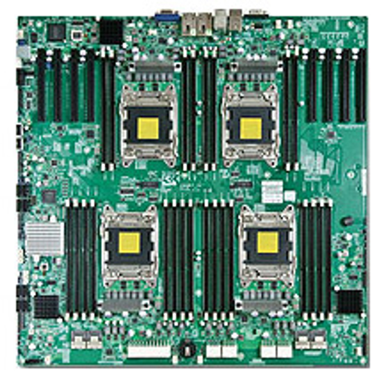 MBD-X9QR7-TF-JBOD-B SuperMicro X9QR7-TF-JBOD Quad Socket LGA 2011 Intel  C602 Chipset Intel Xeon E5-4600 v2/E5-4600 Processors Support DDR3 24x DIMM  2x