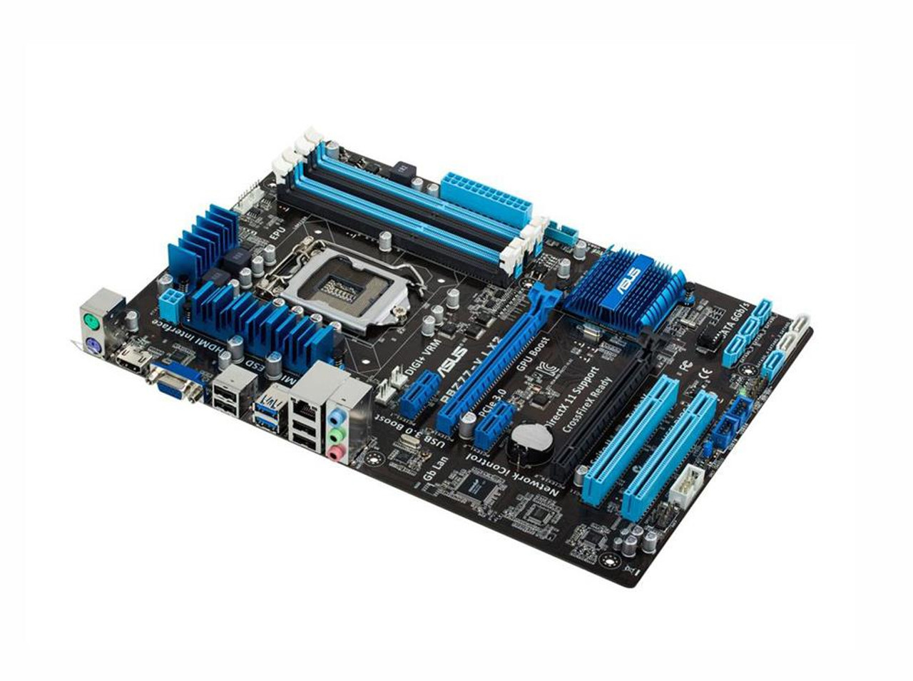 90MB0DP0-M0EAY0 ASUS P8Z77-V LX2 Socket LGA 1155 Intel Z77 Chipset 3rd/2nd  Generation Core i7 / i5 / i3 / Pentium / Celeron Processors Support DDR3 4x