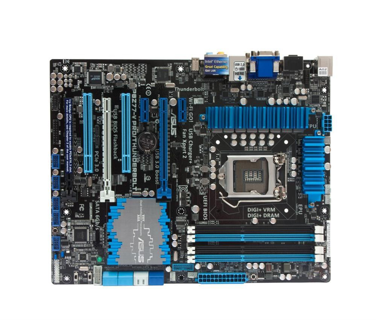 P8Z77VPRO1 ASUS P8Z77-V PRO LGA 1155 Intel Z77 Chipset 3rd/2nd Generation  Core i7 / i5 / i3 / Pentium / Celeron Processors Support DDR3 4x DIMM 2x SAT