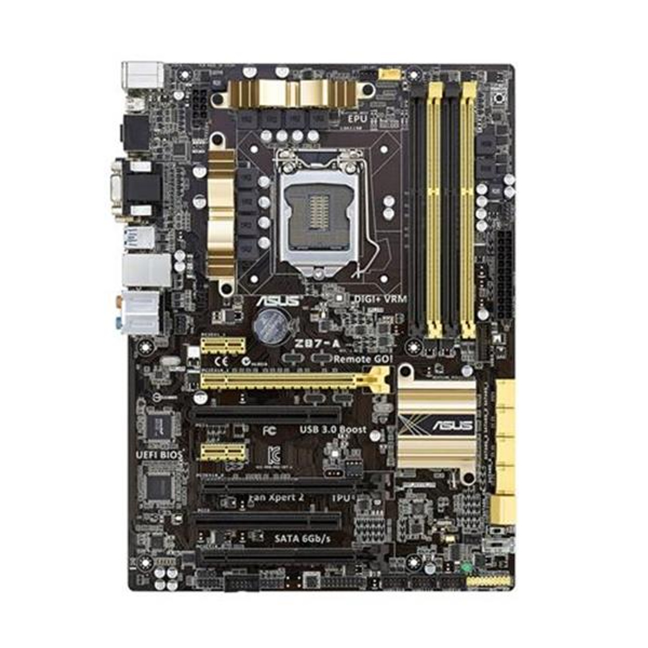 Z87-A ASUS Socket LGA 1150 Intel Z87 Chipset 4th Generation Core i7 / i5 /  i3 / Pentium / Celeron Processors Support DDR3 4x DIMM 6x SATA 6.0Gb/s ATX