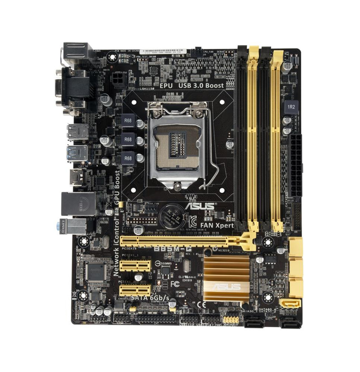 MBB85MGR2 ASUS B85M-G R2.0 Socket LGA 1150 Intel B85 Chipset 4th Gener