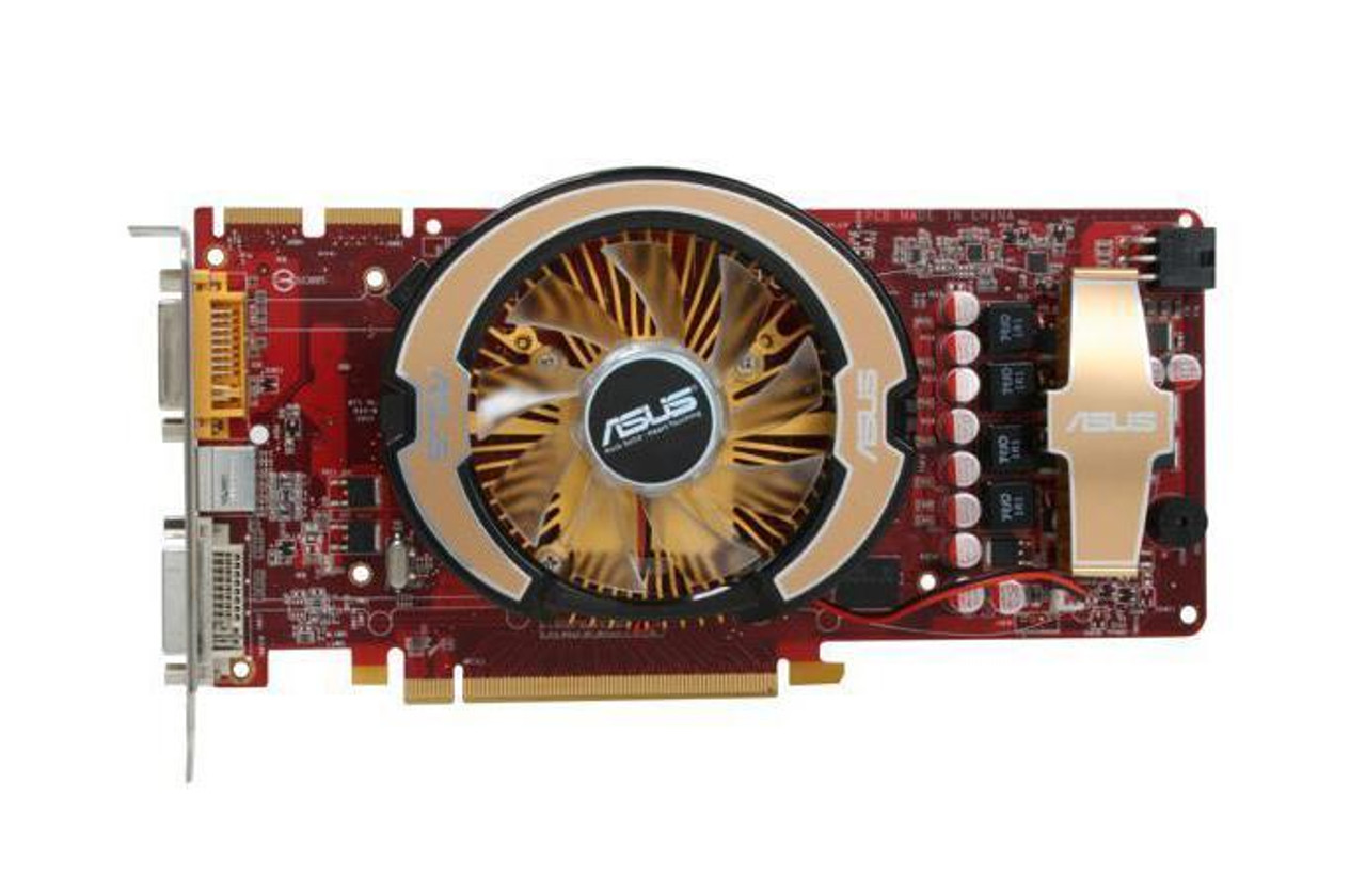 EAH3870TOP/G/HTDI/512M ASUS EAH3870 TOP/G/HTDI/512M AMD Radeon HD 3870  512MB DDR4 256-Bit HDMI / DVI-I / D-Sub / PCI-Express 2.0 Video Graphics  Card