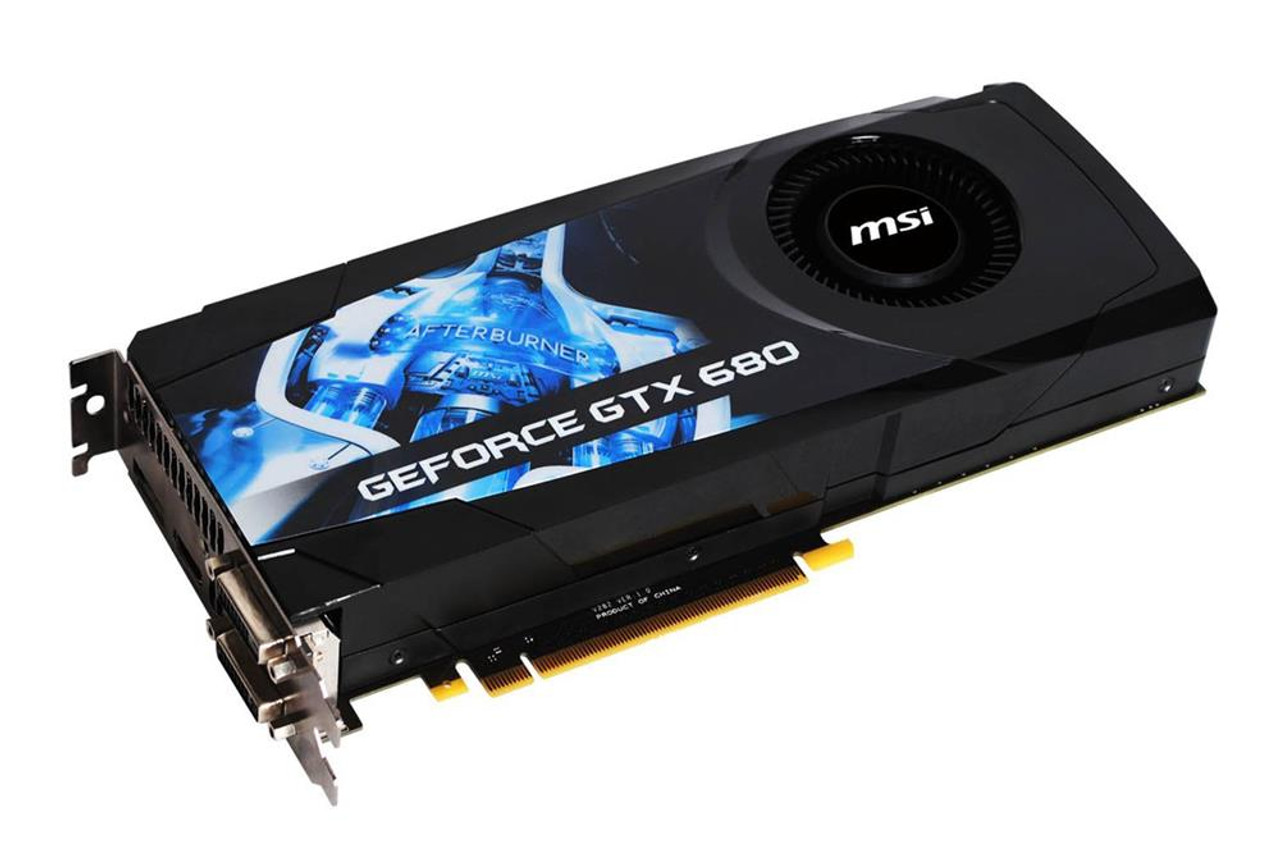 N680GTX-PM2D2GD5/OC MSI GeForce GTX 680 OC 2GB GDDR5 PCI Express 3.0 X16 2  X DVI Hdmi Displayport Graphics Card