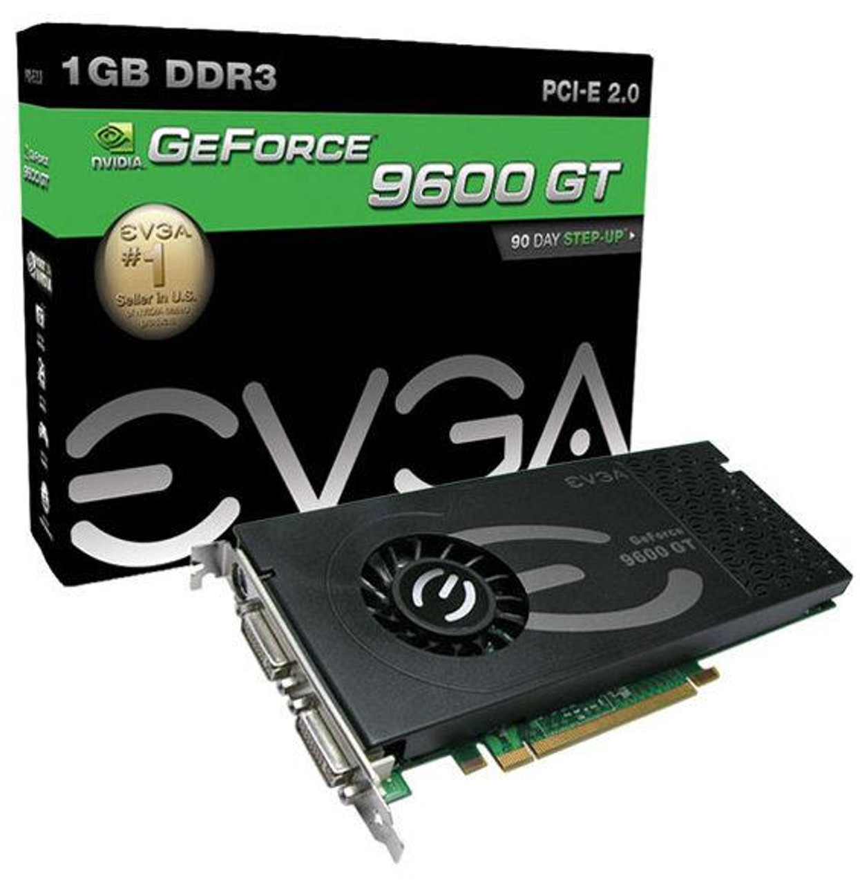 01G-P3-N859-TR EVGA GeForce 9600 GT 1GB GDDR PCI Express Low Power Vid