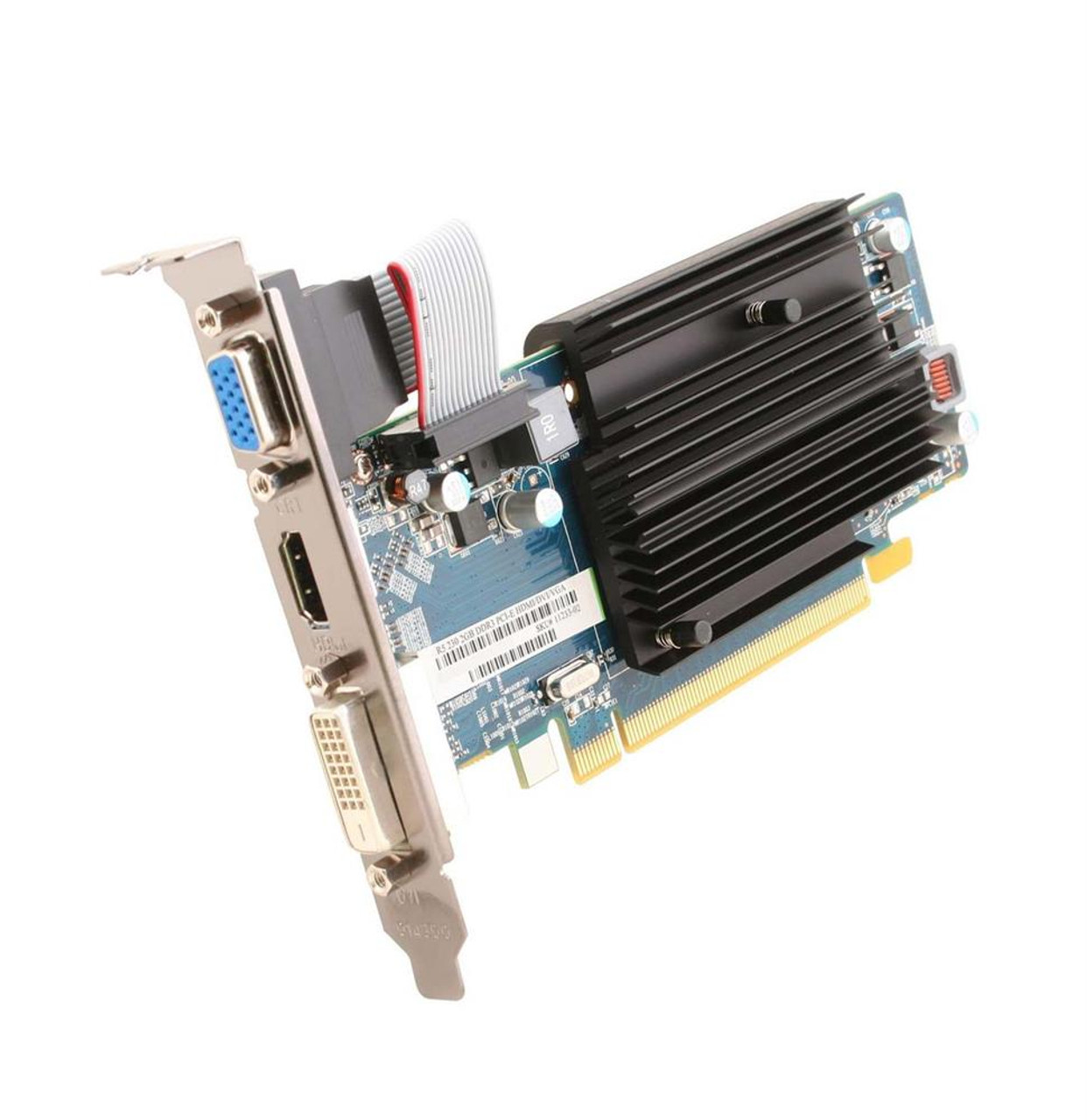 11190-09-20G Sapphire Radeon HD 6450 2GB DDR3 PCI Express 2.0 x16 Video  Graphics Card