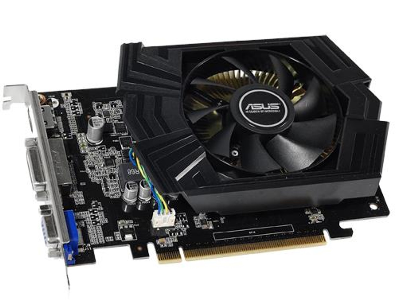 90YV05Y3 M0NA00 ASUS Nvidia GeForce GTX 750 2GB GDDR5 128 bit PCI Express 3.0 DVI D Sub HDMI HDCP Support Video Graphics Card