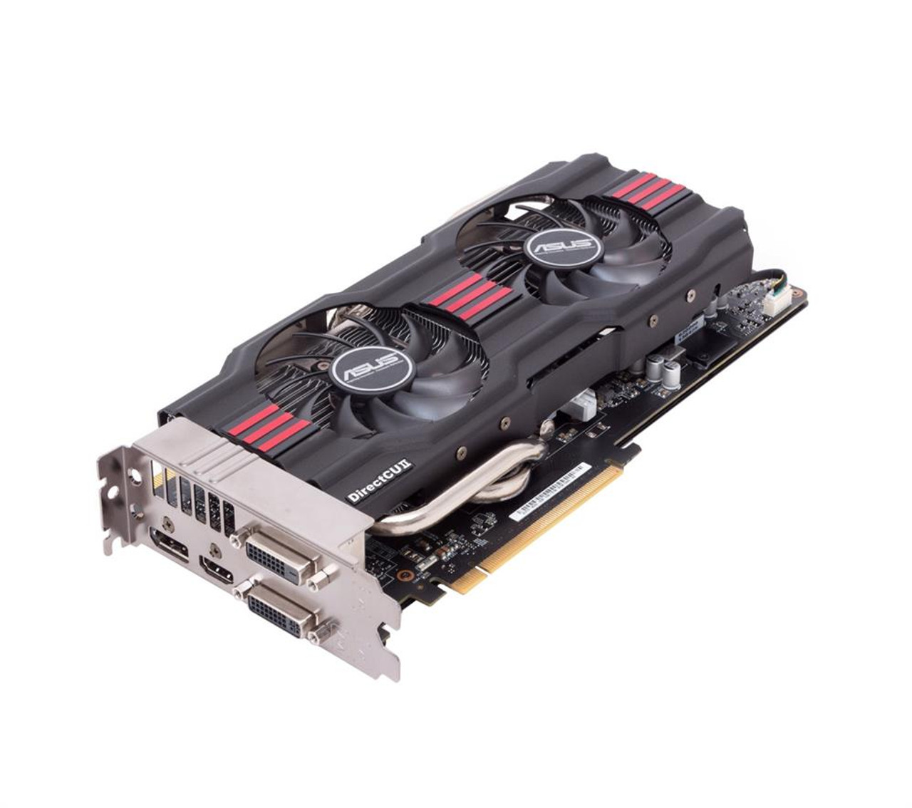 GTX770-DC2OC-2GD5-B2 ASUS GTX770-DC2OC-2GD5 Nvidia GeForce GTX 770 2GB  GDDR5 256-Bit HDMI / Display Port / DVI-I / DVI-D / PCI-Express 3.0 Video  Graph