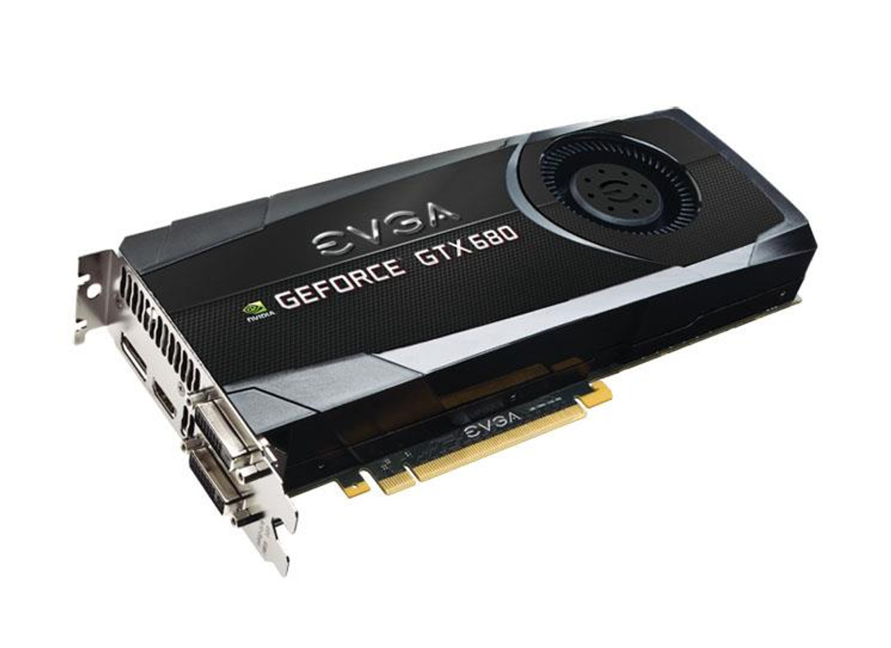 EVGA077 EVGA GeForce GTX 680 2GB GDDR5 256 bit PCI Express 3.0 x16 Dua