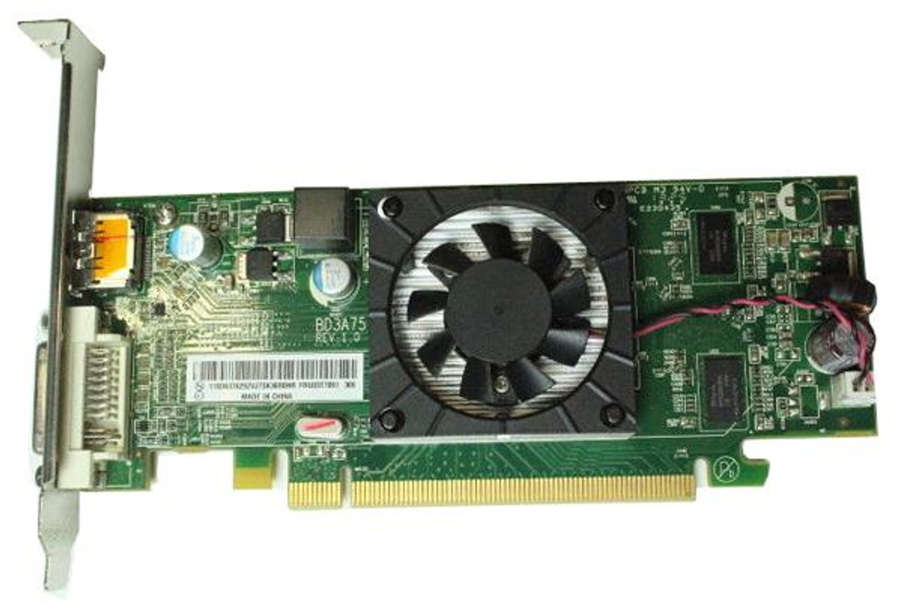 T Lenovo AMD Radeon HD  1GB DDR3  Bit DisplayPort/ Dual Link  DVI I/ VGA PCI Express 2.0 x Video Graphics Card