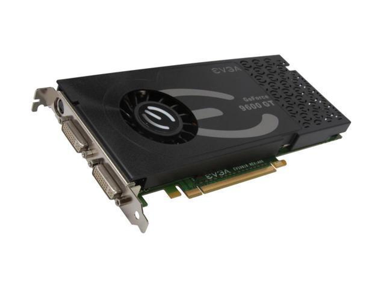 01GP3N858A1 EVGA GeForce 9600 GT 1GB GDDR3 256 bit HDCP Ready SLI Support PCI Express 2.0 x16 Video Graphics Card