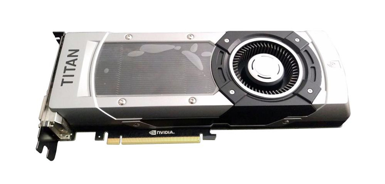 699-12083-0031-710 Nvidia GeForce GTX Titan Black 6GB GDDR5 384-Bit DVI-I  DVI-D / HDMI / DisplayPort PCI-Express 3.0 SLI Support Video Graphics Card