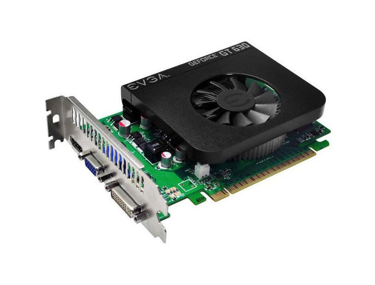 01G P3 2632 B1 EVGA GeForce GT 630 Dual Slot 1GB GDDR5 128 bit PCI Express 3.0 16x DVI I VGA HDMI Video Graphics Card